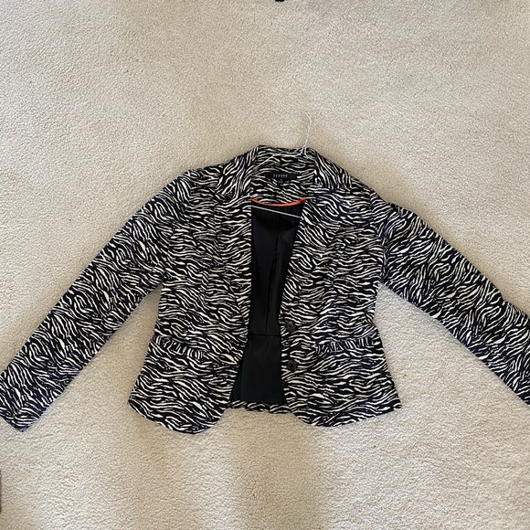 Zebra pattern blazer - Picture 3 of 4